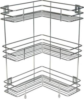 AMAZE Enterprise Containers Kitchen Rack Steel 3 - L-Shape kitchen And Bathroom