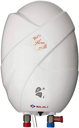 BAJAJ Flora 3-Litre Instant Water Heater (White) 3 L Storage Water Geyser