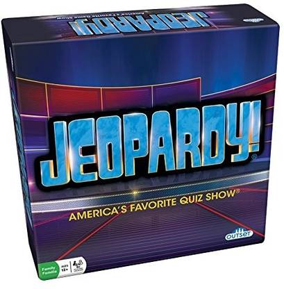 Outset Media Jeopardy Board Game Americas Favorite Quiz Show Party Game Party & Fun Board Game