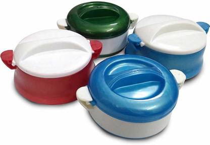 ethniccreations2 4 Pcs Mini Cass Pack of 4 Thermoware Casserole Set