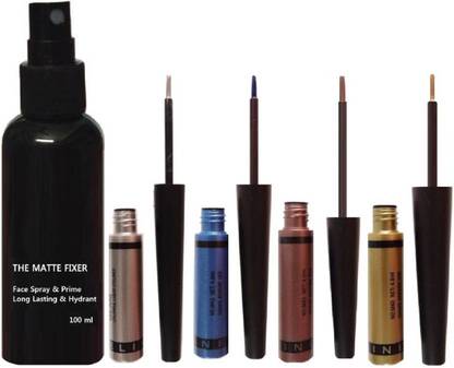GLOWY BOOSTING MAKEUP SETTING SPRAY WITH SHINY MATTE LINERS