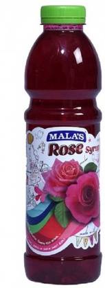 mala's Rose Syrup Shipping Included pack of 2 Rose