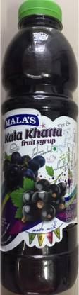 mala's Kala Khatta Syrup Kala Khatta
