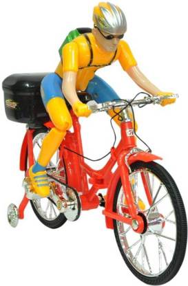 keycraze Battery Operated Cycle With Man Paddle Toy
