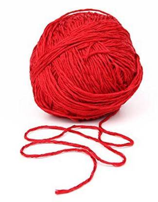 Woriox Cotton Dhaga, Red Cotton Thread, Nazar Dhaga -30 Mtr Thread