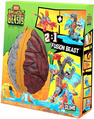 Mega Bloks Mega Construx Breakout Beasts 2-in-1 Fusion Beast