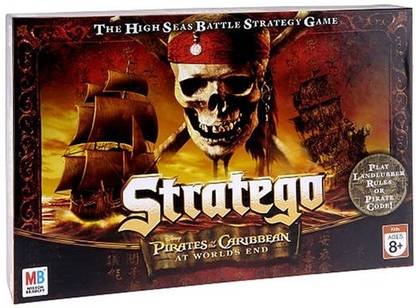 Milton Bradley Stratego Pirates of the Caribbean Party & Fun Board Game