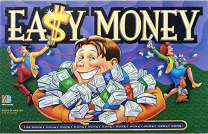 Milton Bradley Easy Money Party & Fun Board Game