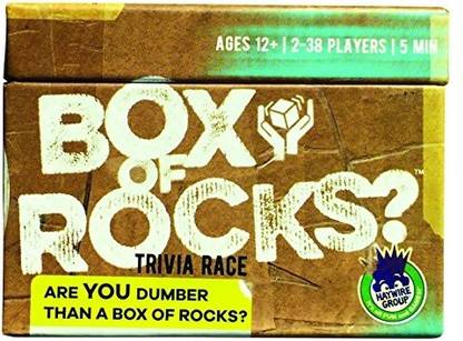Haywire Group 380 Box of Rocks Party & Fun Board Game