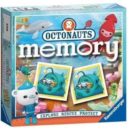 RAVENSBURGER Octonauts Memory Game Explore Rescue Protect Party & Fun Board Game