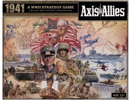 Avalon Hill Axis and Allies 1941 Board Game Party & Fun Board Game