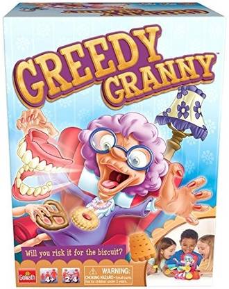 Goliath Games Goliath Greedy Granny Board Game Party & Fun Board Game