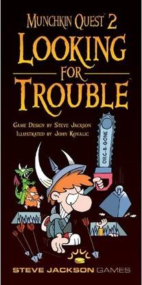 Steve Jackson Games Munchkin Quest 2 Looking for Trouble Party & Fun Board Game
