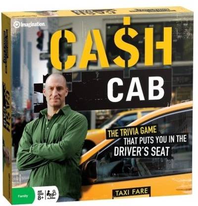 Imagination Cash Cab Board Game Money & Assets Board Game