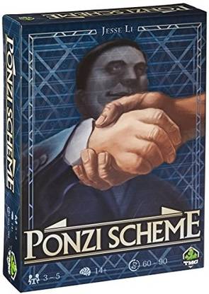 Tasty Minstrel Games Ponzi Scheme Board Game Party & Fun Board Game