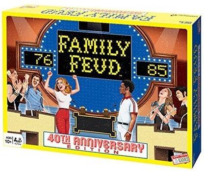 Endless Games Family Feud 40th Anniversary Retro Edition Board Game Party & Fun Board Game