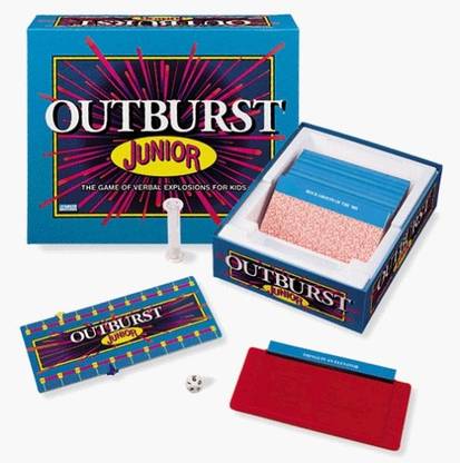 Parker Brothers Outburst Junior Party & Fun Board Game