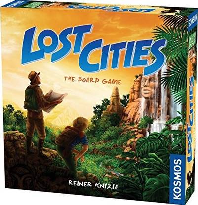 Thames & Kosmos Lost Cities The Board Game Party & Fun Board Game