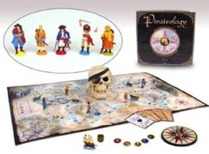 Sababa Toys Sababa Pirateology Deluxe Board Game Party & Fun Board Game