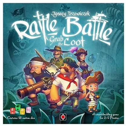 Portal Games Rattle Battle Grab The Loot Party & Fun Board Game