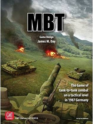 AGD MBT The Game of tanktotank combat in 1987 Germany Party & Fun Board Game
