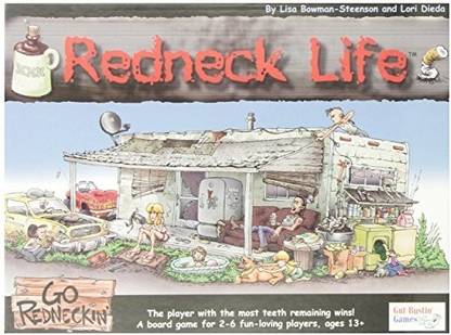 Gut Bustin' Games Redneck Life Board Game Party & Fun Board Game