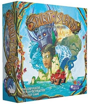 Greater Than Games Spirit Island Core Board Game Party & Fun Board Game