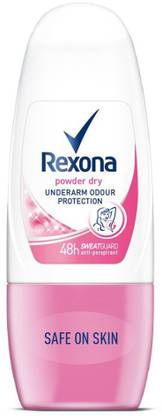 Rexona Powder Dry Underarm Odour Protection Deodorant Roll-on  -  For Men