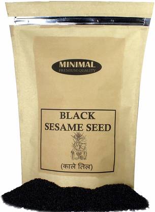 Minimal Black Sesame Seeds/Kaale Till Sesame Seeds
