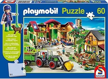 Schmidt On The Farm Playmobil Jigsaw Puzzle 60Piece