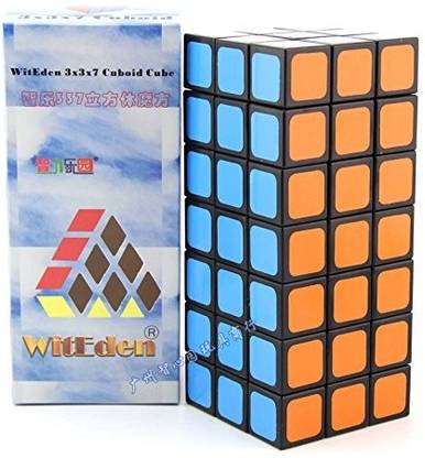 Cuberspeed WitEden 3x3x7 Cuboid Black WitEden 337 Magic cube Puzzle