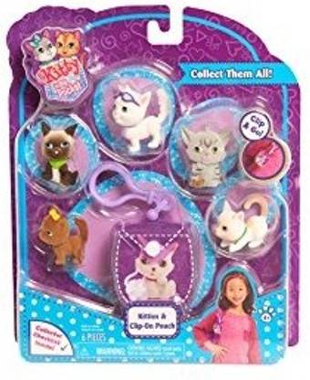 जस्ट प्ले Kitty in My Pocket Clip On Pouch Purple