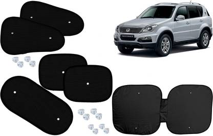 Auto Kite Side Window, Rear Window, Dashboard Sun Shade For SsangYong Rexton