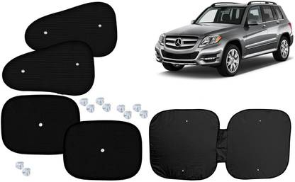 Autokite Side Window, Dashboard Sun Shade For Mercedes Benz GLK-Class