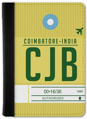 QRIOH Coimbatore Passport Passport Holder Wallet