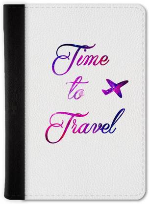 QRIOH Time To Travel part 2 Passport Holder Wallet