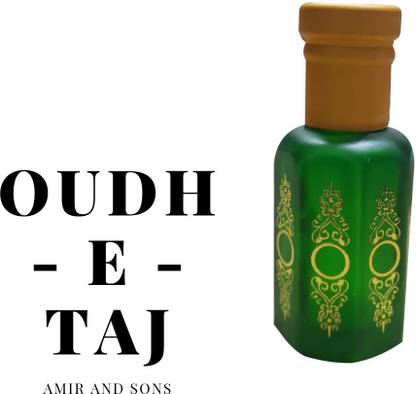 Amir and Sons OUDH E TAJ 12 ML FANCY BOTTLE LONG LASTING ALCOHOL FREE Herbal Attar