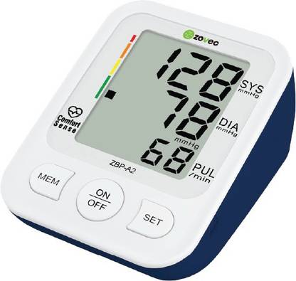 Zovec ZBP-A2 Advance Feature Blood Pressure Monitoring System Bp Monitor