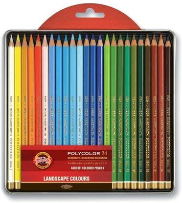 KOHINOOR Polycolor Artist's Coloured Pencils Hexagonal Shaped Color Pencils
