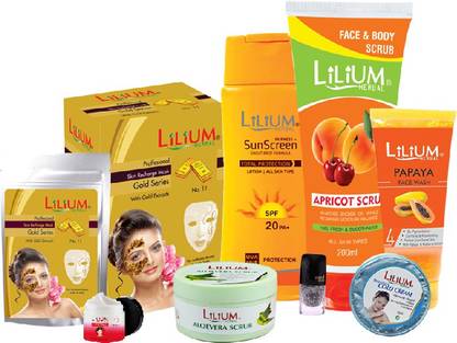 LILIUM Herbal Women Beauty Skin Care Product GC657