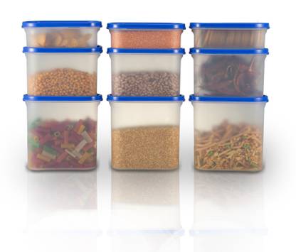 Flipkart SmartBuy Modular Containers - 525 ml, 1200ml, 1800ml - Plastic Grocery Container