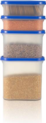 Flipkart SmartBuy Modular Containers - 525 ml, 1200ml, 1800ml - Plastic Grocery Container