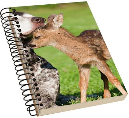 VRATIM Designer Classic A5 Notebook Single Rule 100 Pages