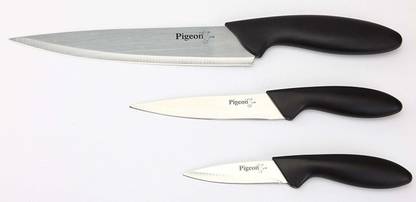 Pigeon 3 Pc Stainless Steel Knife Set Shears