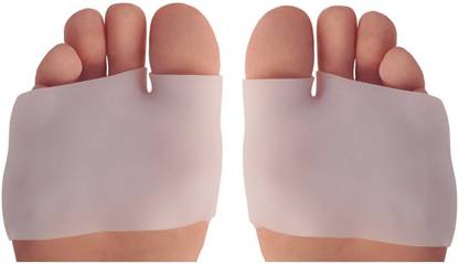 Lify HALF TOE SLEEVE- METATARSAL PAD Silicone Ball of Foot Regular Shoe Insole