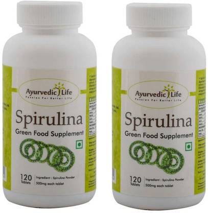 Ayurvedic Life Spirulina 120