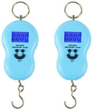 StealODeal Blue Luggage Weighing Scale Capacity 50 Kg (Pack of 2) Balance Scale