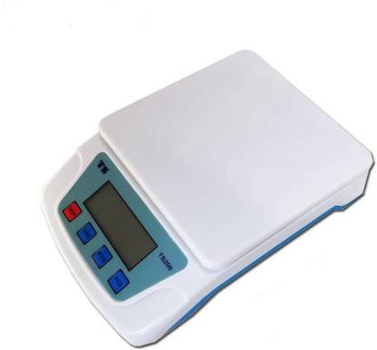 StealODeal TS 200V Capacity 8 kg With In-built Batteries White Balance Scale