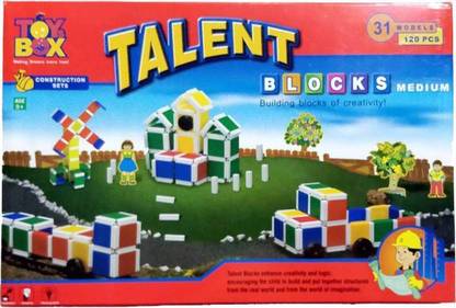 JSK COLLECTION Toys Box Talent Blocks (Multicolor)