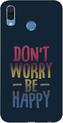 METOO Back Cover for Huawei Honor Play, Don't Worry, Text Design Printed Back Cover Print : 154